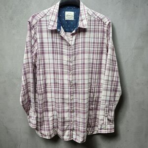 Jachs Girlfriend Flannel Shirt Womens XL Pink Mother of Pearl Snaps Cabincore